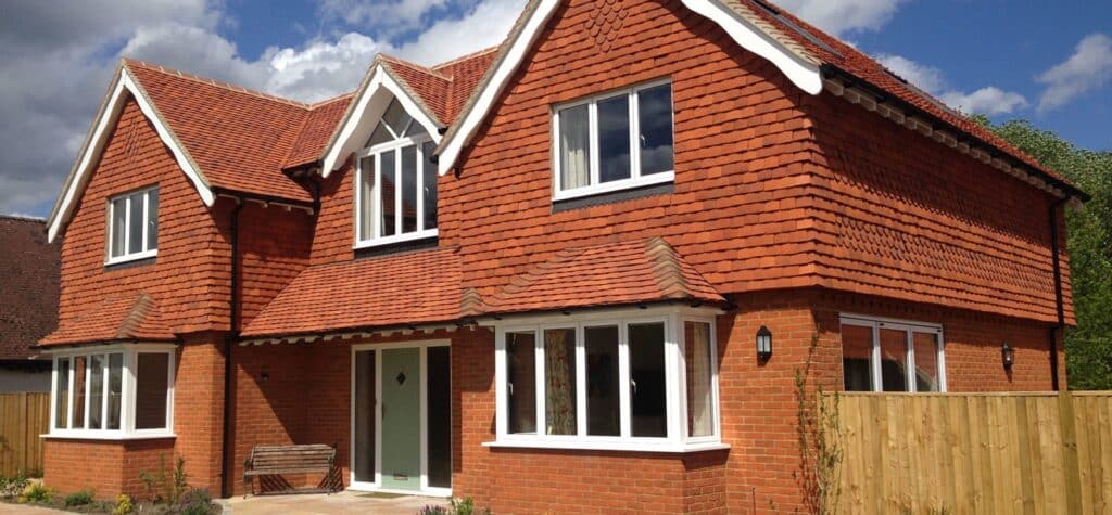 Lifestiles - Handmade Orange Clay Roof Tiles - Bookham, England