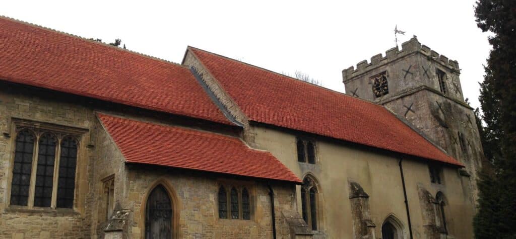 Lifestiles - Handcrafted Orange Clay Roof Tiles - Letcombe, England