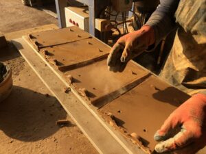 Finishing Woburn Handmade Clay Roof Tiles